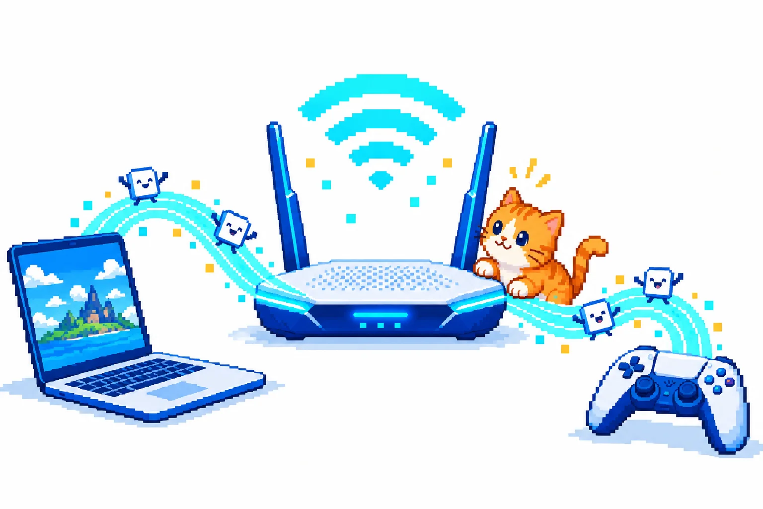 Иллюстрация к статье: Wi-Fi 7: что это и кому действительно нужен